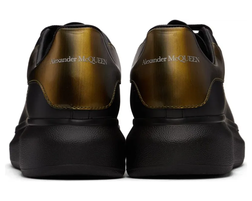 Alexander McQueen Black Oversized Sneakers (586204WIBN41531) (4)