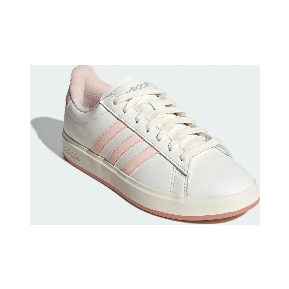 Adidas Grand Court 2.0 Core White / Wonder Quartz / Linen Green Met. (JH8678)