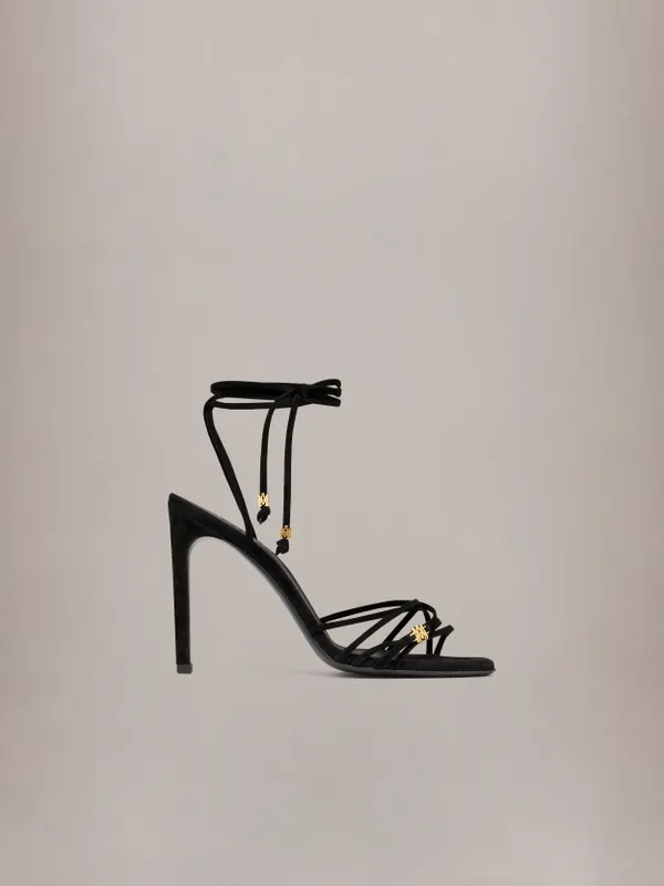 Amiri MA Heeled Sandal “Black” (AWHEHL1003-001)