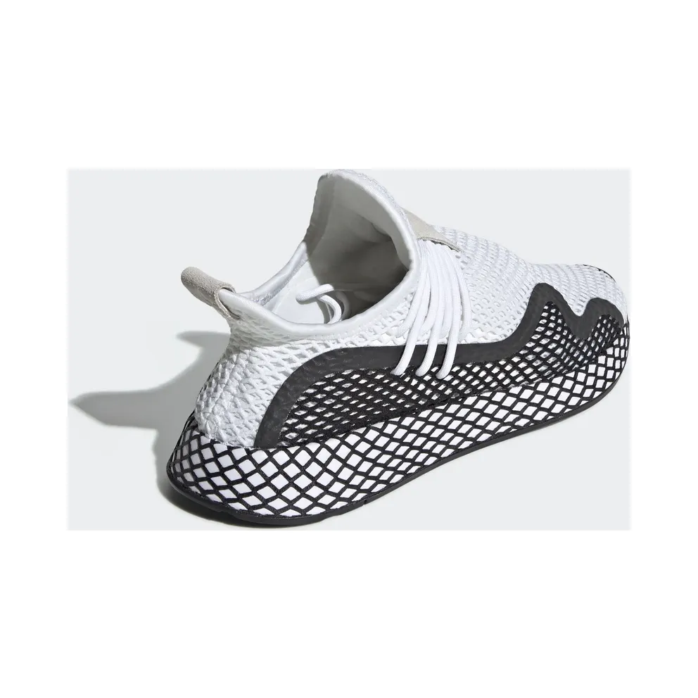 adidas Deerupt S Cloud White Core Black Cloud White/Core Black/Cloud White (BD7874)