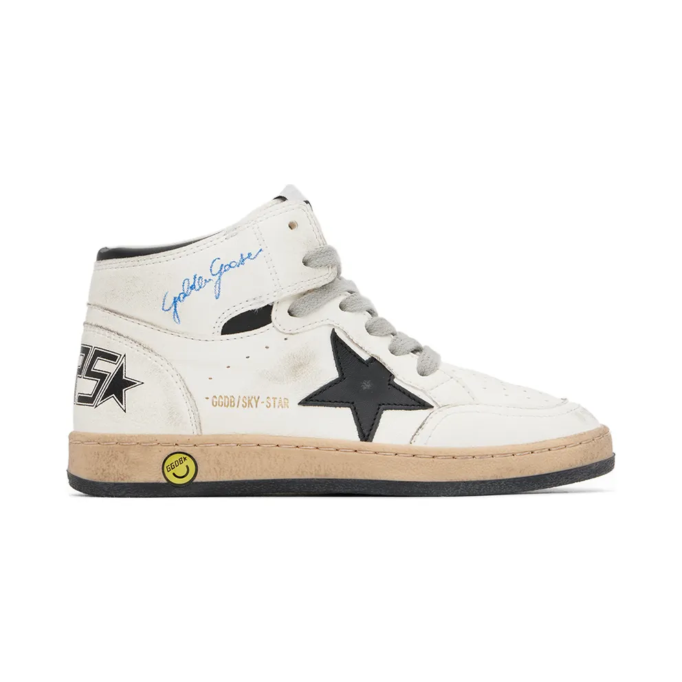 Golden Goose Kids White Sky Star (GYF00230.F003325.10283)