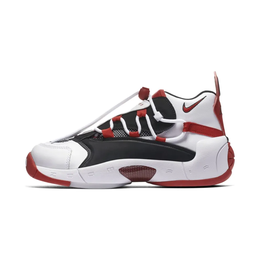 Nike Air Swoopes 2 White Black Red (W) White/University Red-Black (917592-100)