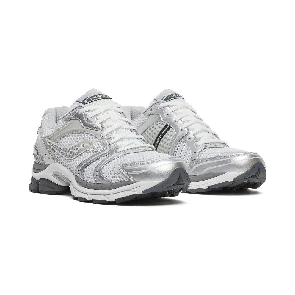 SAUCONY ProGrid Triumph 4 “White / Silver” (S70704-26)