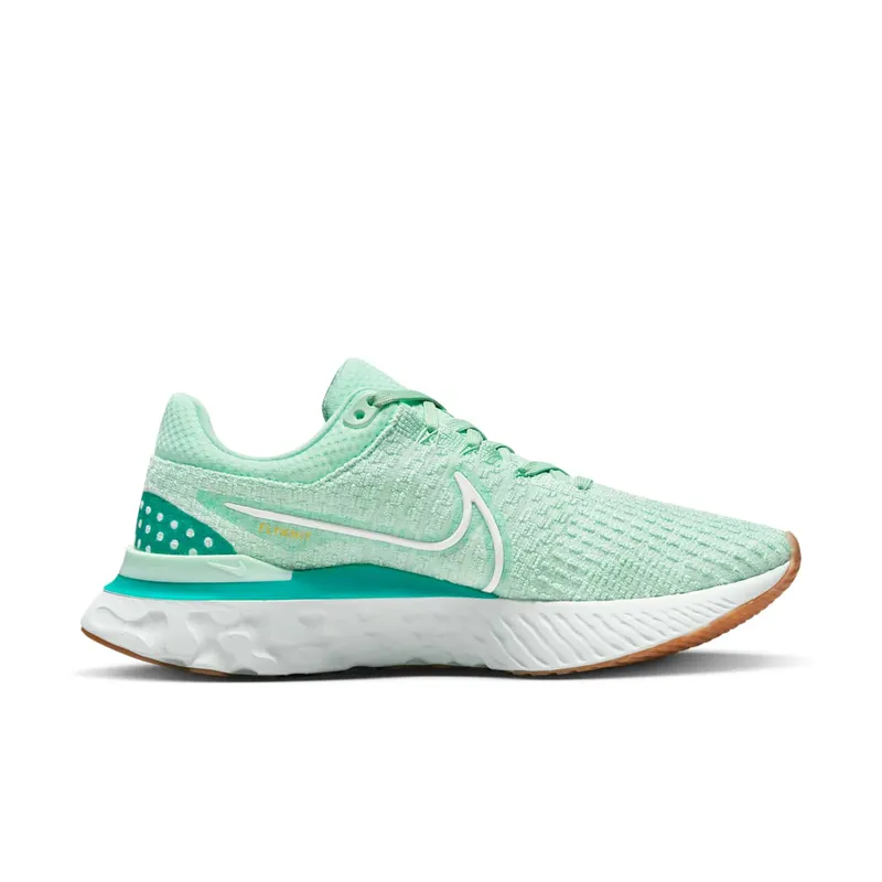Nike React Infinity Run Flyknit 3 Road Running Green (DD3024-301)