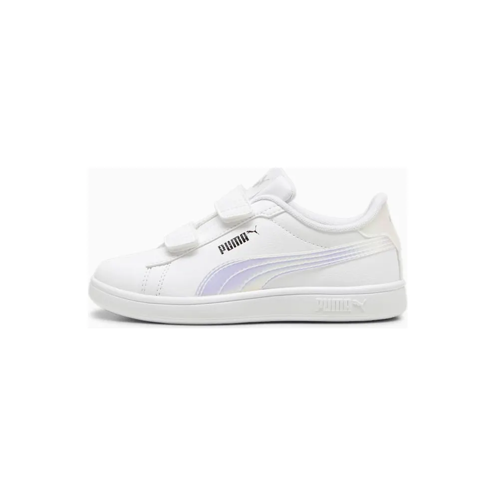 Puma Smash 3.0 Holo 2.0 Silver/White – “White” (398293-01)