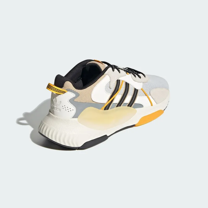 Adidas Hi-Tail Shoes Off White / Core Black / Crew Yellow (H05767)