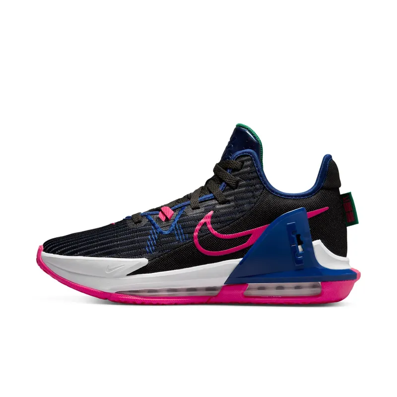 Nike LeBron Witness 6 Black Deep Royal Blue (CZ4052-005)