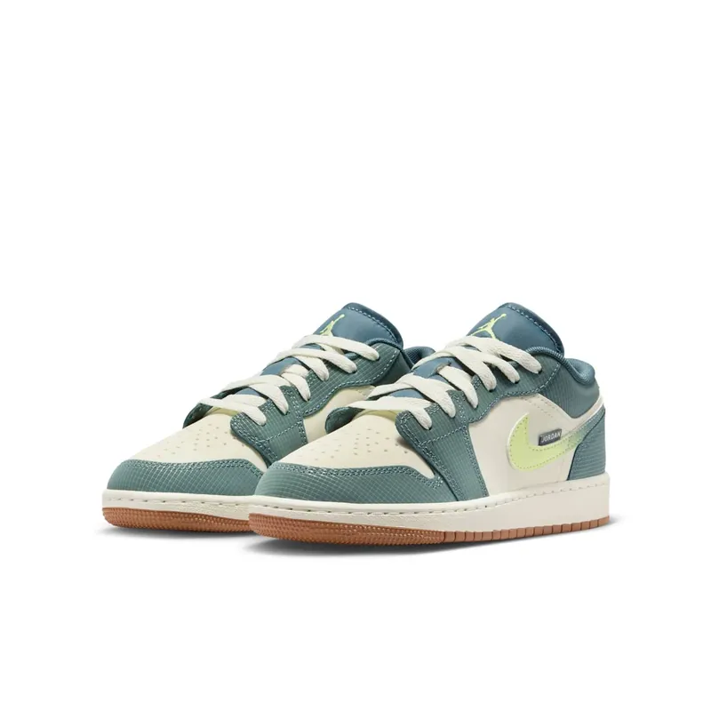 Air Jordan One Low Sea Glass / Hasta / Gum Medium Brown (IB7112-001)