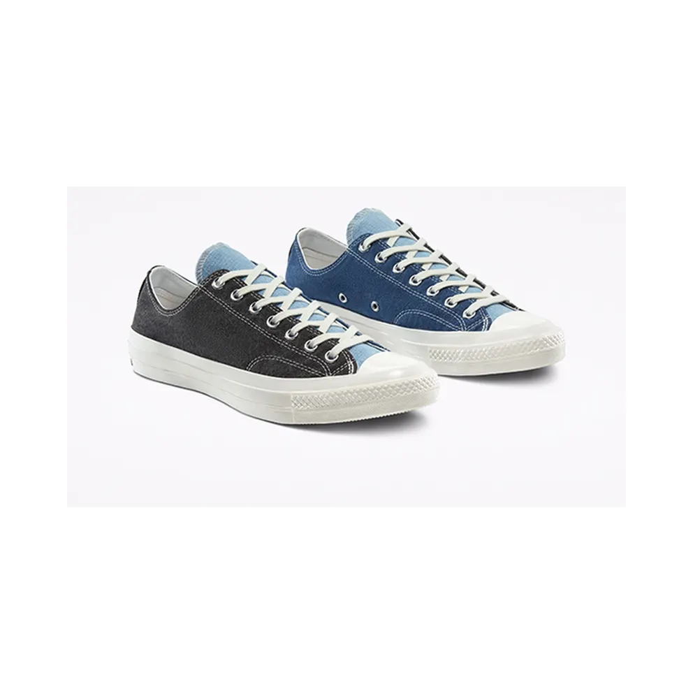 Converse Chuck Taylor All-Star 70s Ox Renew Denim Tri Panel Dark Denim/Light Denim-Egret (166287C)
