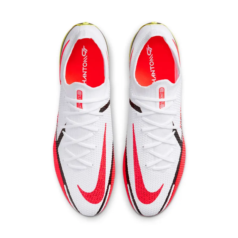 Nike Phantom GT2 Elite FG White Volt Black Bright Crimson (CZ9890-167)