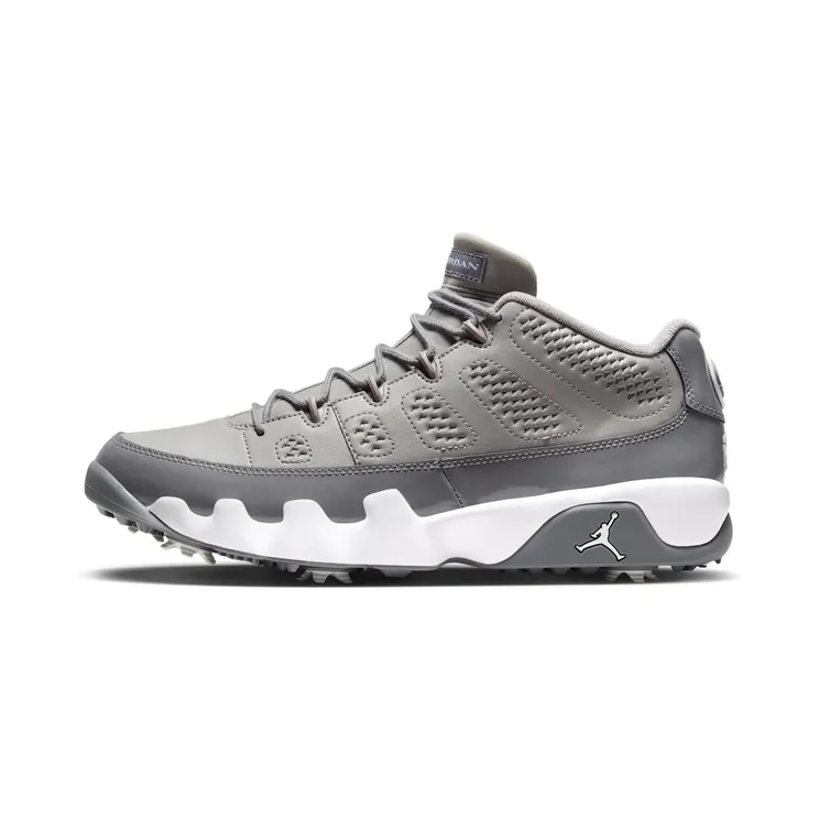 Jordan 9 Retro Low Golf “Medium Grey / Cool Grey / White” (FJ5934-001)