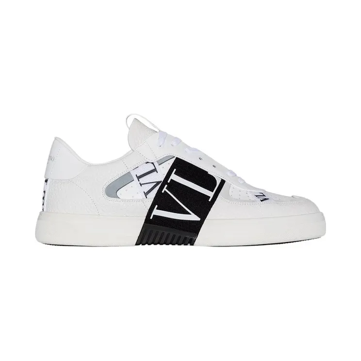 Valentino Garavani VL7N Low Top White Black Grey (YS0C58WRQ_24P)