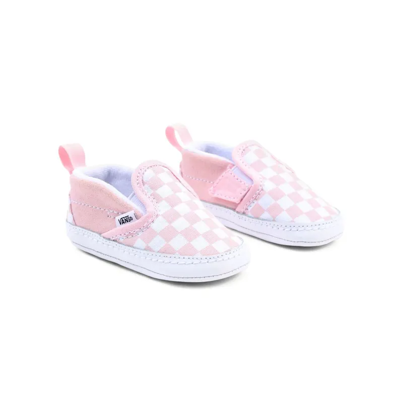 Vans Checkerboard Slip-on V Crib ‘s (Pink) (VN0A2XSL04E)