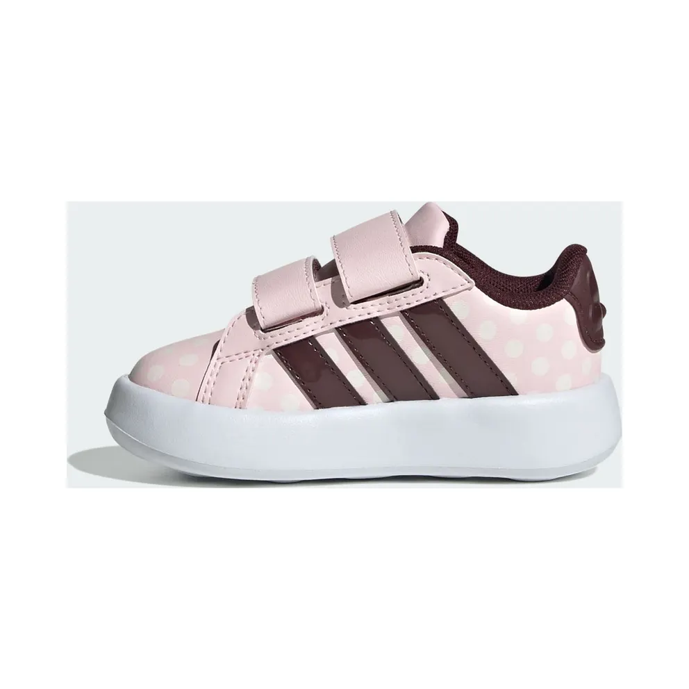 Adidas adidas Disney Minnie Mouse Grand Court Shoes Clear Pink / Aurora Ruby / Chalk White (JR8131)