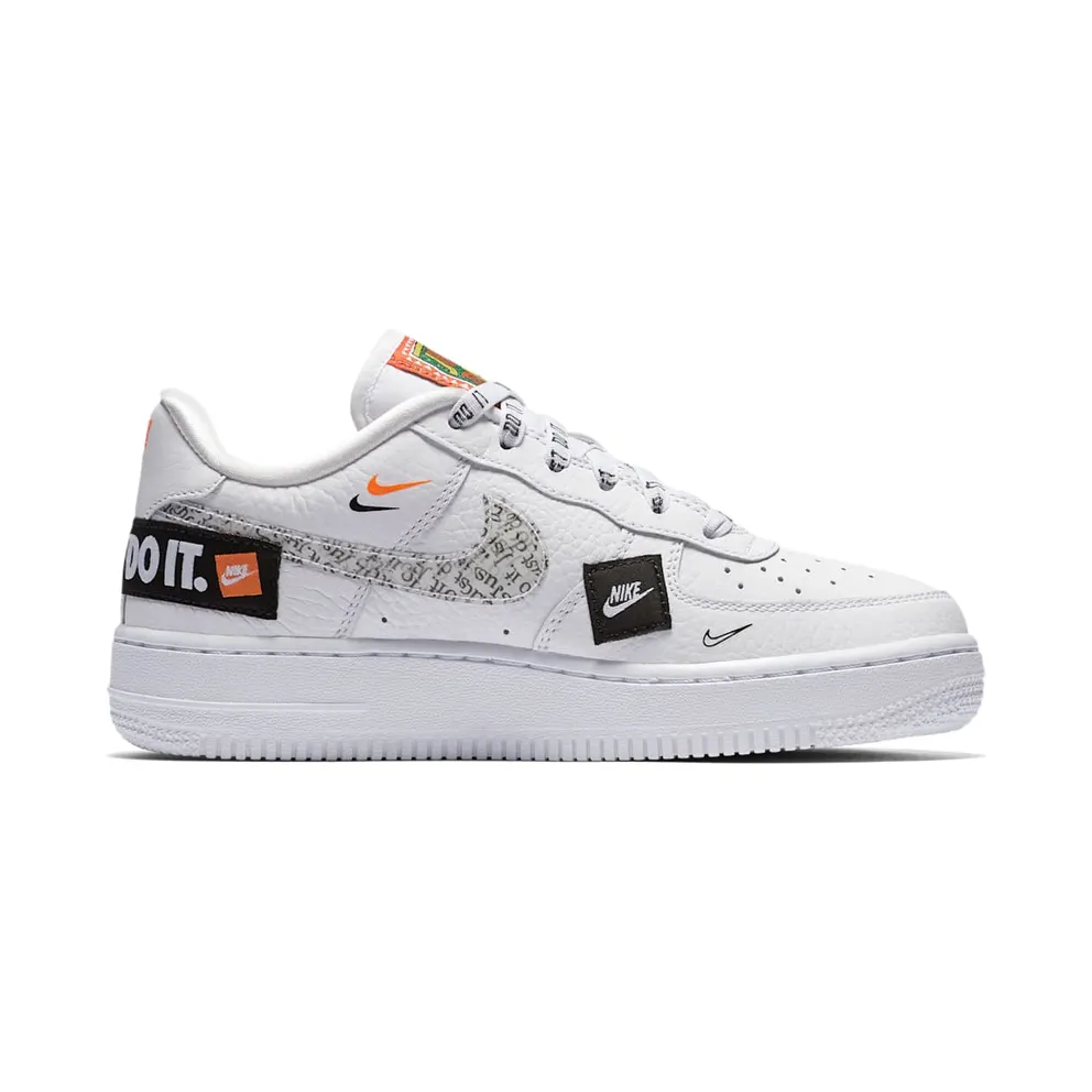 Nike Air Force 1 Low ‘Just Do It Pack’ White (GS) (AO3977-100)