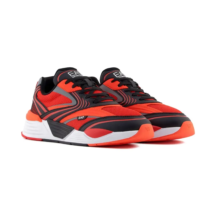 Ea7 Emporio Armani Black / Cherry / Fl (7X000309AF18448MZ2358)