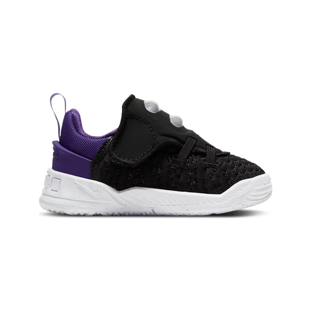 Nike LeBron 18 TD ‘Lakers’ Black/Court Purple/White/Metallic Gold (CT4706-004)