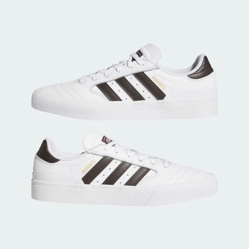 Adidas Busenitz Vulc II Cloud White / Aurora Coffee / Gold Metallic (KJ3476)