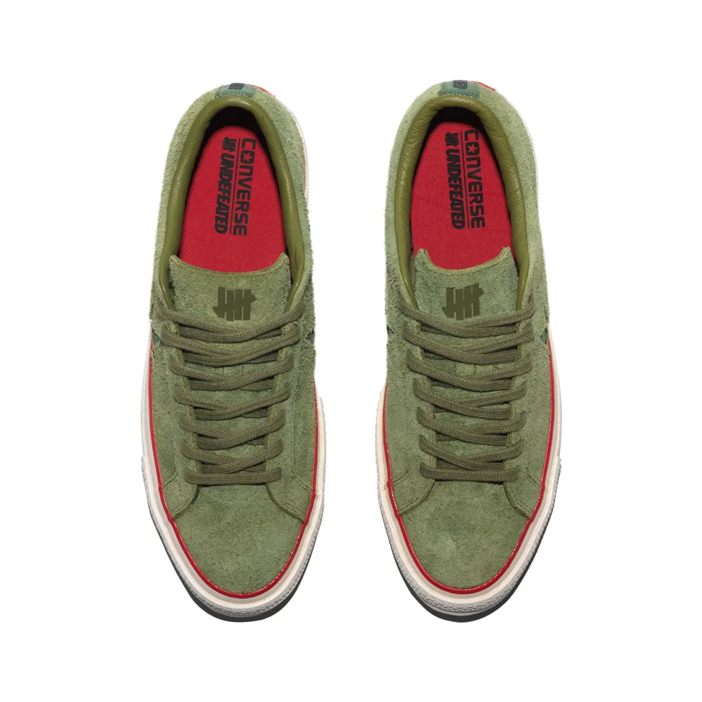 Converse One Star Ox Undefeated Olive Capulet Olive/High Risk Red (158894C)