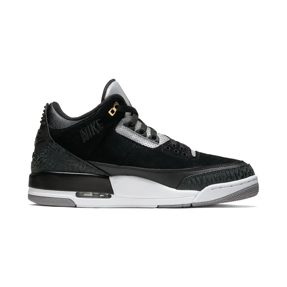 Air Jordan Nike AJ III 3 Tinker ‘Black Cement’ (2019) (CK4348-007)