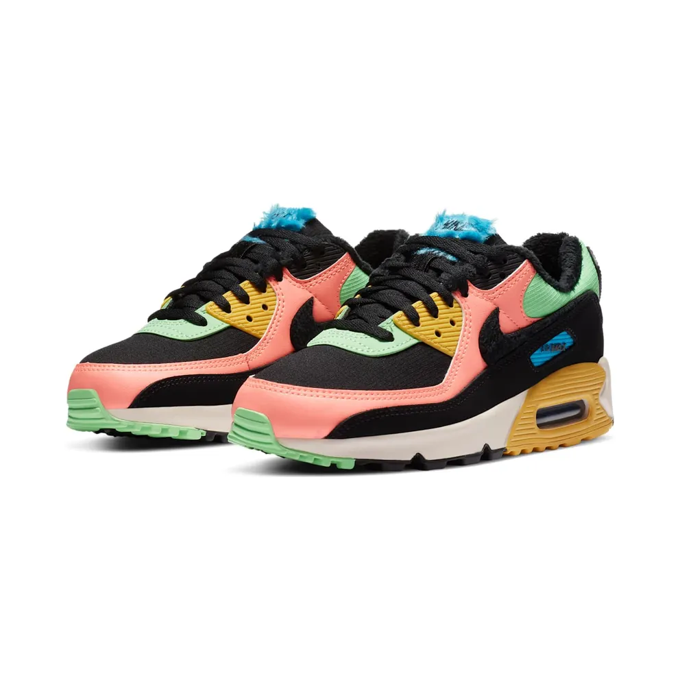 Nike Air Max 90 Atomic Pink Solar Flare (W) Atomic Pink/Laser Blue-Solar Flare-Black (CT1891-600)