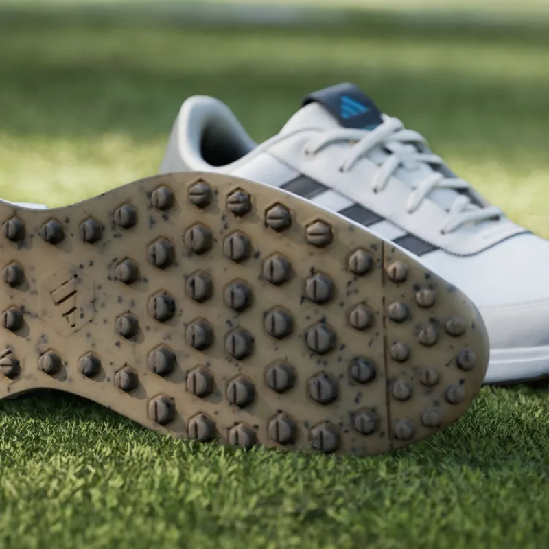adidas S2G 24 Leather Spikeless Golf Cloud White Carbon Chalk White (JI4171)