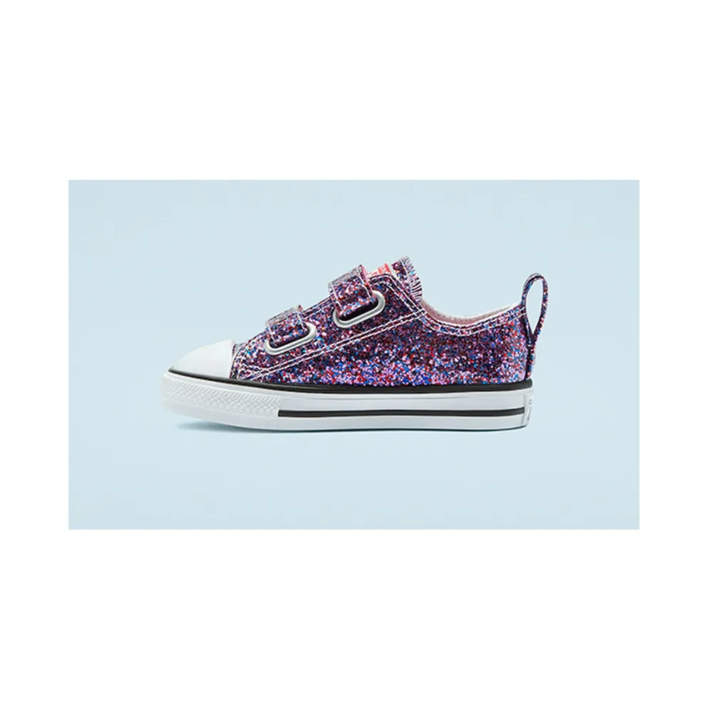 Converse Coated Glitter Easy-On Chuck Taylor All Star Low Top Bold Pink/white/black (770178C)