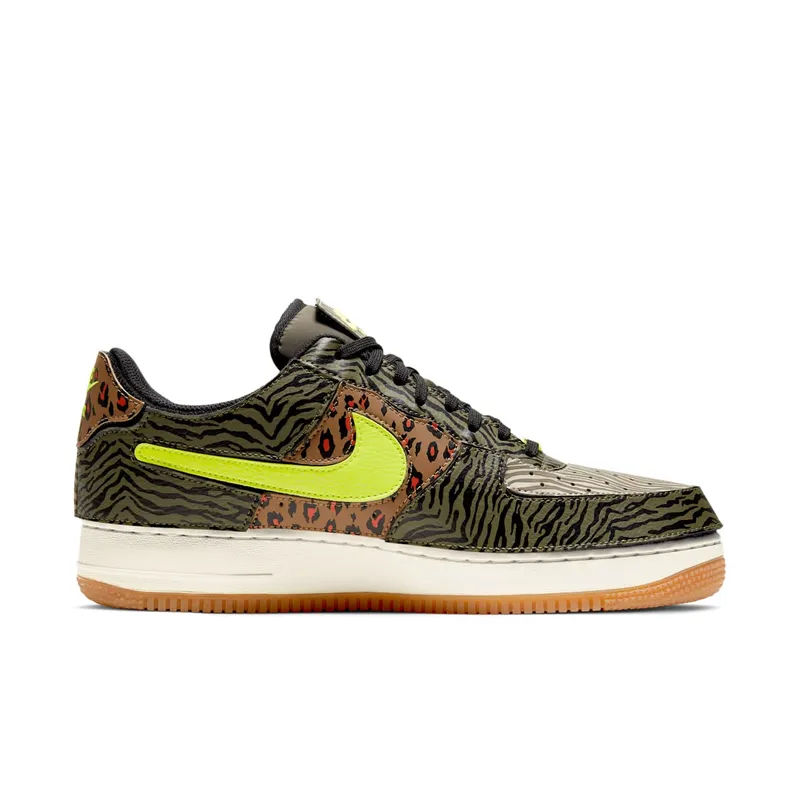 Nike Air Force 1/1 Animal (2021) – “Medium Olive / Bolt / Ratan / Black” (DM5329-200)