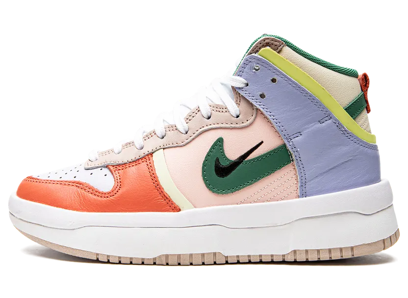 Nike Dunk High Rebel Cashmere (2021) – “Cashmere / Green Noise / Pale Coral / White” (DH3718-700)