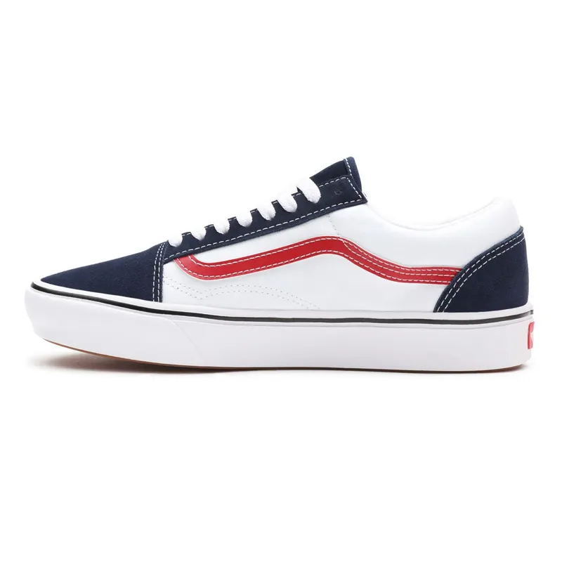 VANS Tri-tone Comfycush Old Skool Shoes White (VN0A3WMA49S)