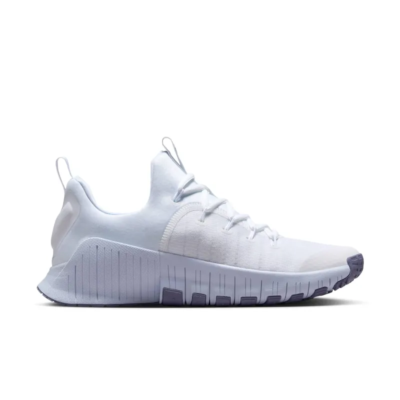 Nike Free Metcon 6 “White Half Blue Silver” (FJ7126-110)