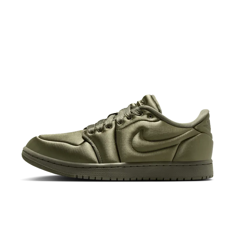 Jordan 1 Low Method of Make Satin Medium Olive (HF3969-201)