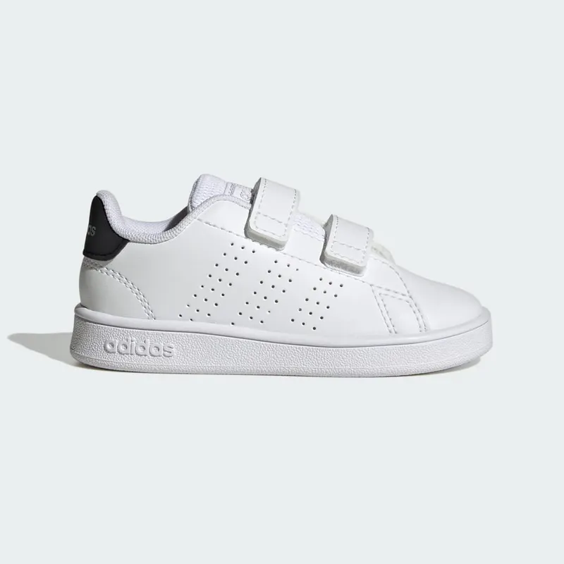 Adidas Advantage Lifestyle Court Two Hook-and-Loop Cloud White / Core Black / Silver Metallic (IG2545)