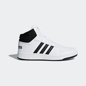 Adidas Neo Hoops 2.0 Mid ‘White Black’ Cloud White/Core Black/Core Black (BB7208)