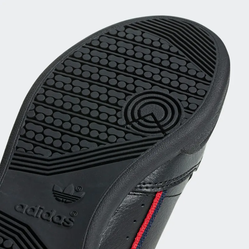 adidas Continental 80 Core Black / Scarlet / Collegiate Navy (G28214)