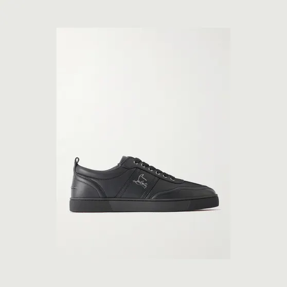 Christian Louboutin Retero Leather Sneakers Black (1260322)