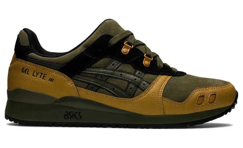 ASICS Gel-Lyte III Olive Canvas Tan Presidio (1203A187-302)