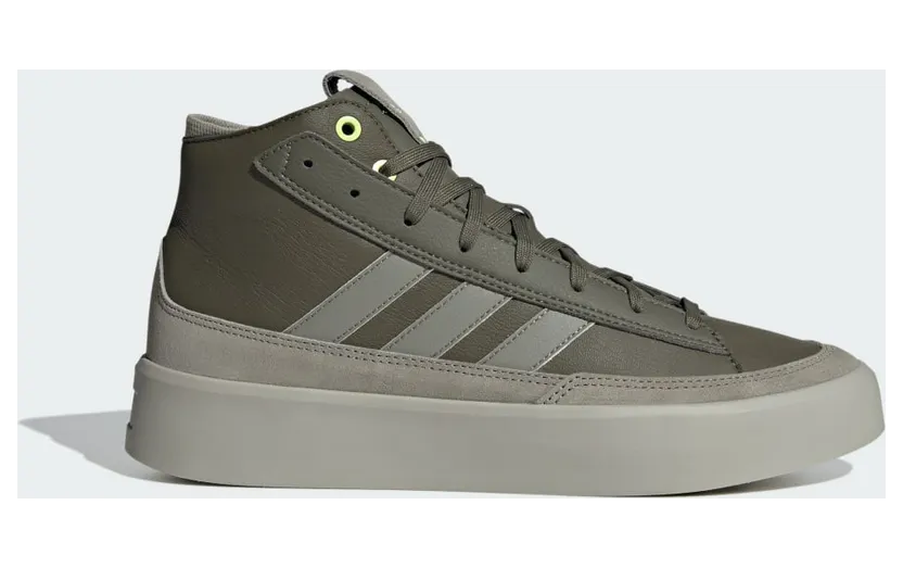 adidas ZNSORED Hi Olive Strata / Silver Pebble / Pulse Lime (IE9415)