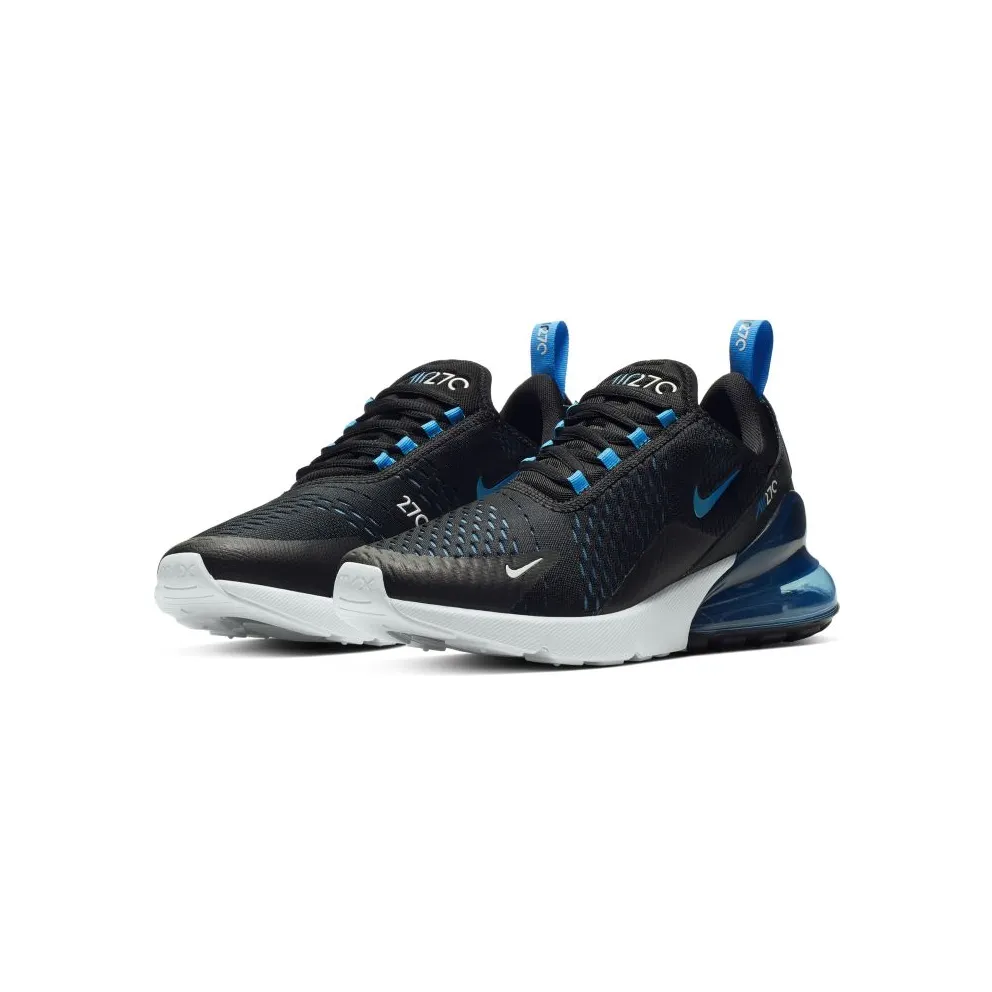 Nike Air Max 270 Liquid Metal Black Black/Photo Blue-Blue Fury-Pure Platinum (AH8050-019)