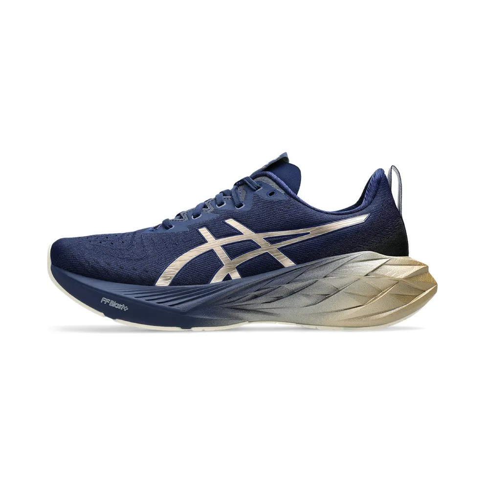 ASICS Novablast 4 Platinum Blue Expanse Champagne (1011B945-400)