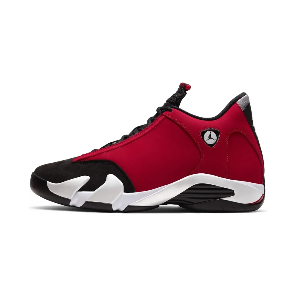 Jordan 14 Retro Gym Red Toro Black/White-Off White-Gym Red (487471-006)