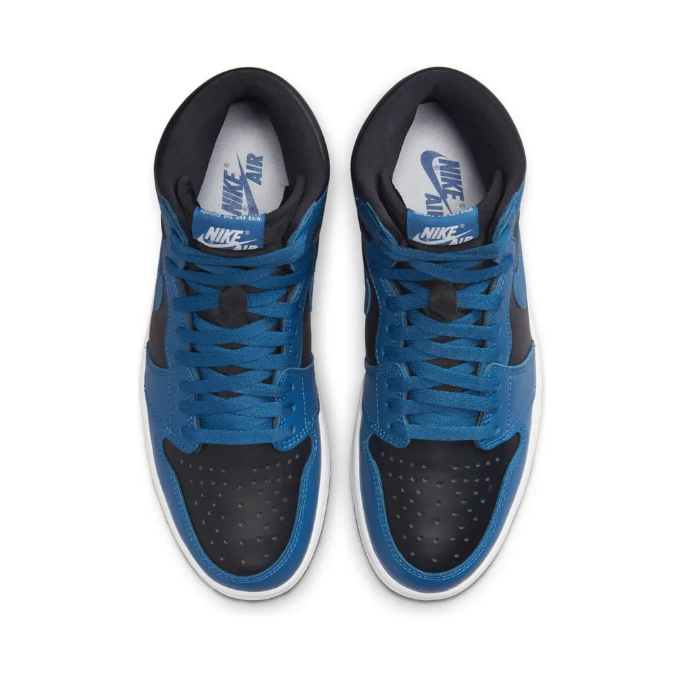 Jordan 1 Retro High OG Dark Marina Blue (GS) (555088-404)