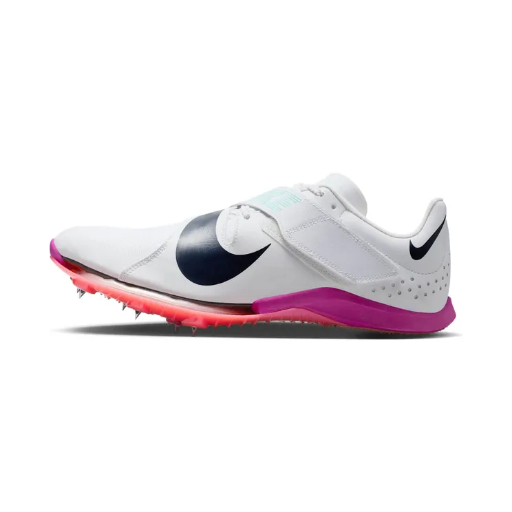 Nike Long Jump Elite “White / Bright Crimson / Obsidian” (FZ9326-101)