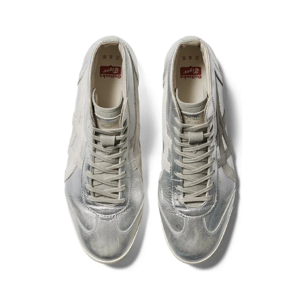 Onitsuka Tiger Mexico Mid Runner Deluxe Silver Piedmont Grey (1181A608-020)