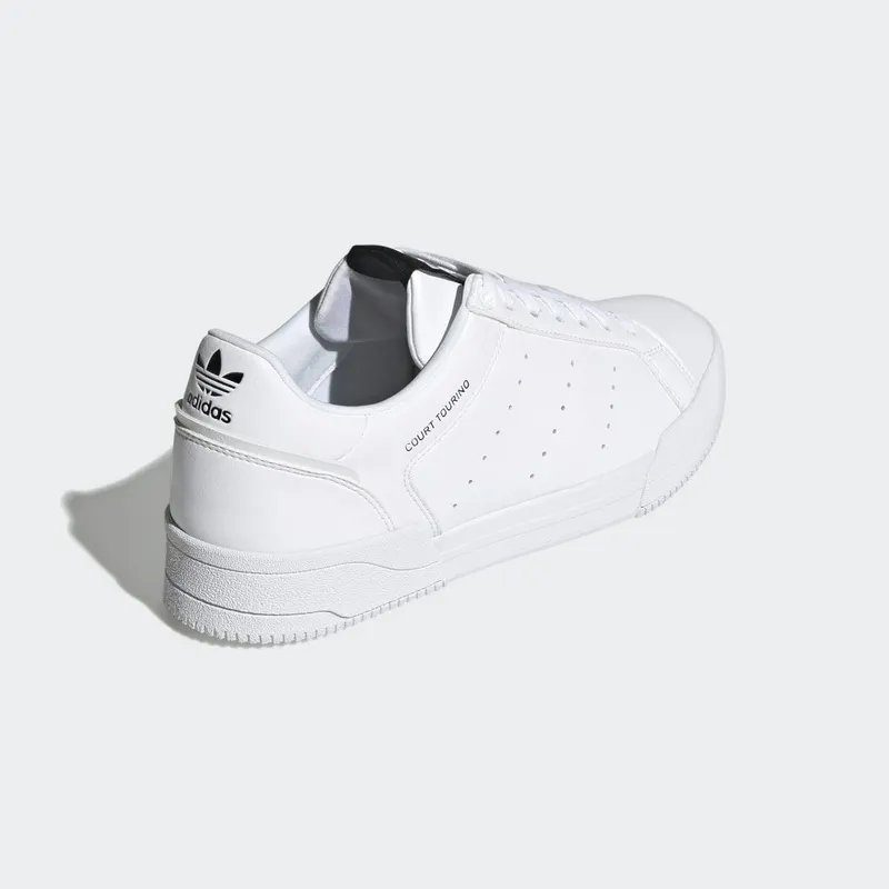 Adidas Court Tourino Cloud White / Cloud White / Core Black (H02177)