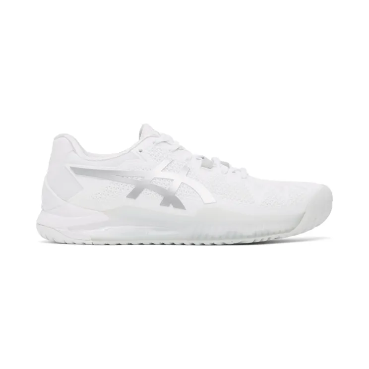 Asics White Gel-Resolution 8 Sneakers (1041A079)