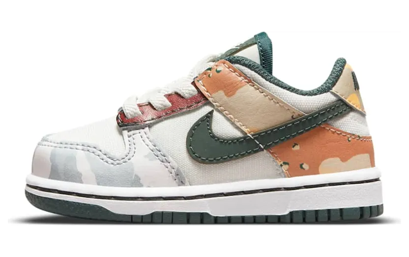 Nike Dunk Low Sail Multi-Camo (TD) (DB1902-100)