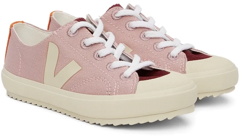 Veja Kids Pink & Burgundy Canvas Flip (LP0102911)