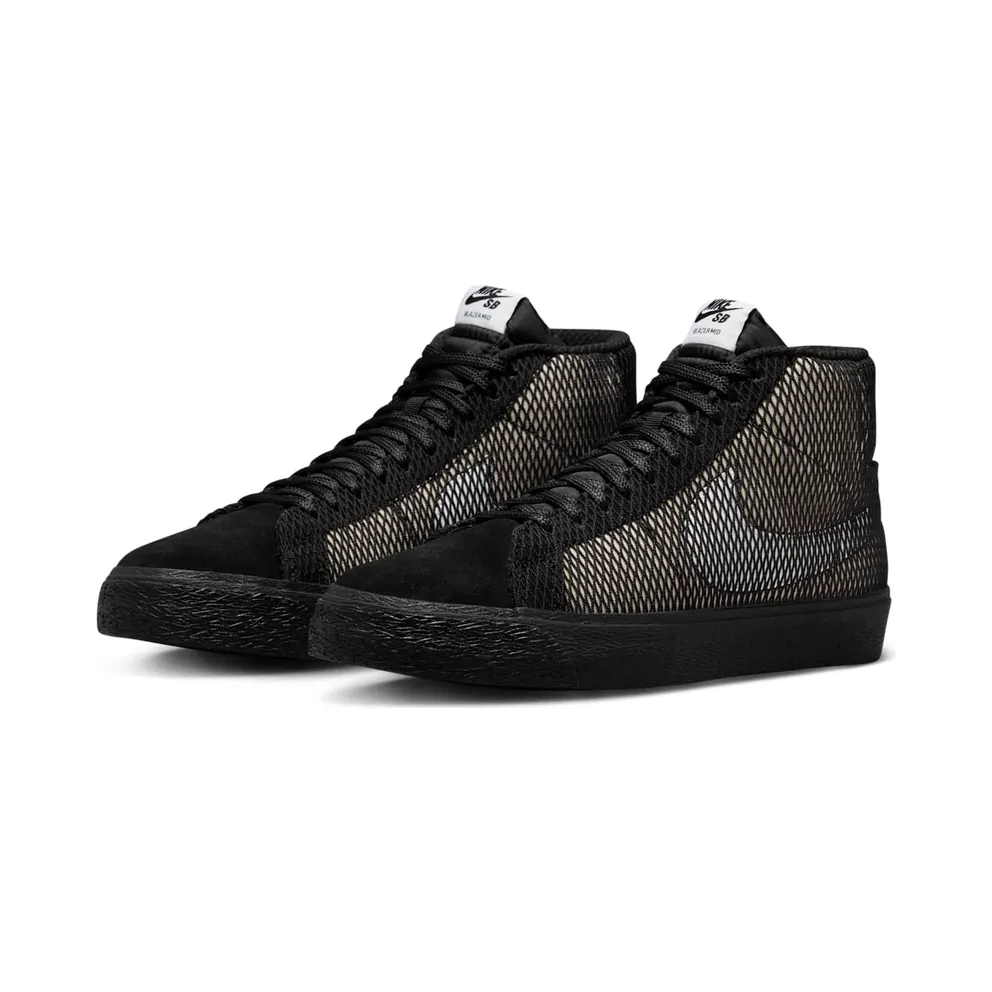 Nike SB Zoom Blazer Mid PRM Black Netting (FN6038-100)