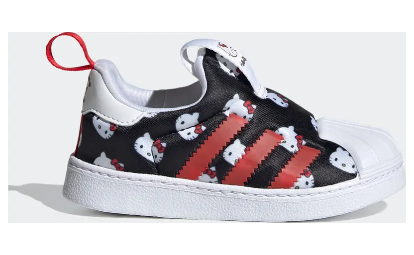 adidas Hello Kitty Superstar 360 Cloud White / Core Black / Vivid Red (GY9214)